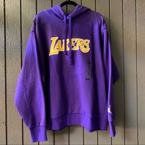 Jordan Men’s Los Angeles Purple State Pullover Hoodie Size XLL